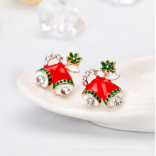 UNIQ AE003 Women Christmas Earring Stud Hypoallergenic Christmas Gifts for Teens Girls Cute Festive Earrings Jewelry